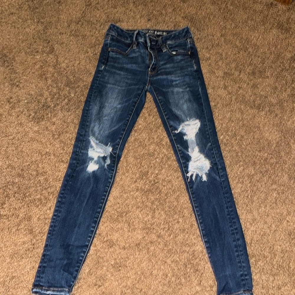 American Eagle Super Stretch Hi-Rise Jeggings